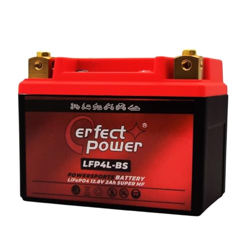 Amazon | パーフェクトパワー LFPR4L-BS バイク用 LiFePO4 リン酸鉄